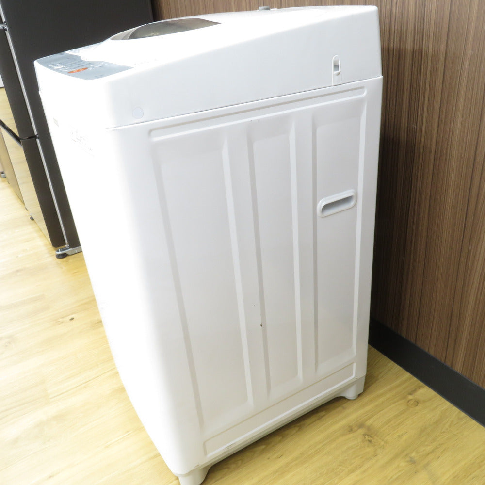 TOSHIBA 東芝 全自動電気洗濯機 AW-5GC3 5.0kg 2016年製 グランホワイト 簡易乾燥機能付 一人暮らし 洗浄・除菌済み