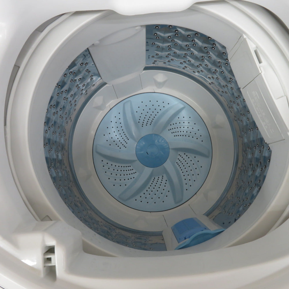 TOSHIBA 東芝 全自動電気洗濯機 AW-5GC3 5.0kg 2016年製 グランホワイト 簡易乾燥機能付 一人暮らし 洗浄・除菌済み