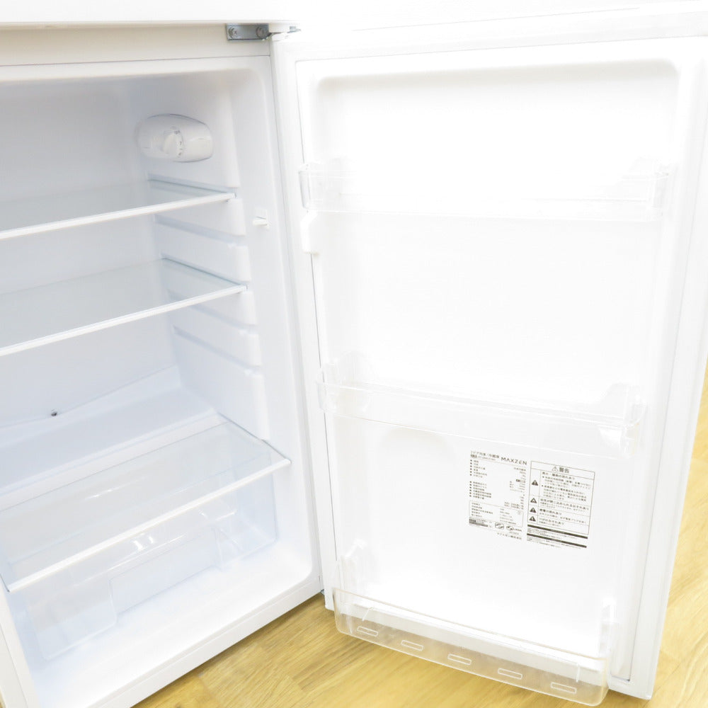 maxzen マクスゼン 冷蔵庫 直冷式 138L 2ドア JR138ML01WH 2023年製 
