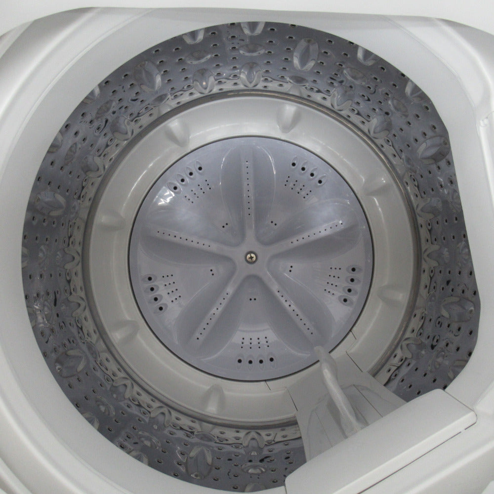 SHARP シャープ 全自動洗濯機 5.5kg ES-GE5F ホワイト 2022年製 送風 乾燥機能付き 一人暮らし 洗浄・除菌済み