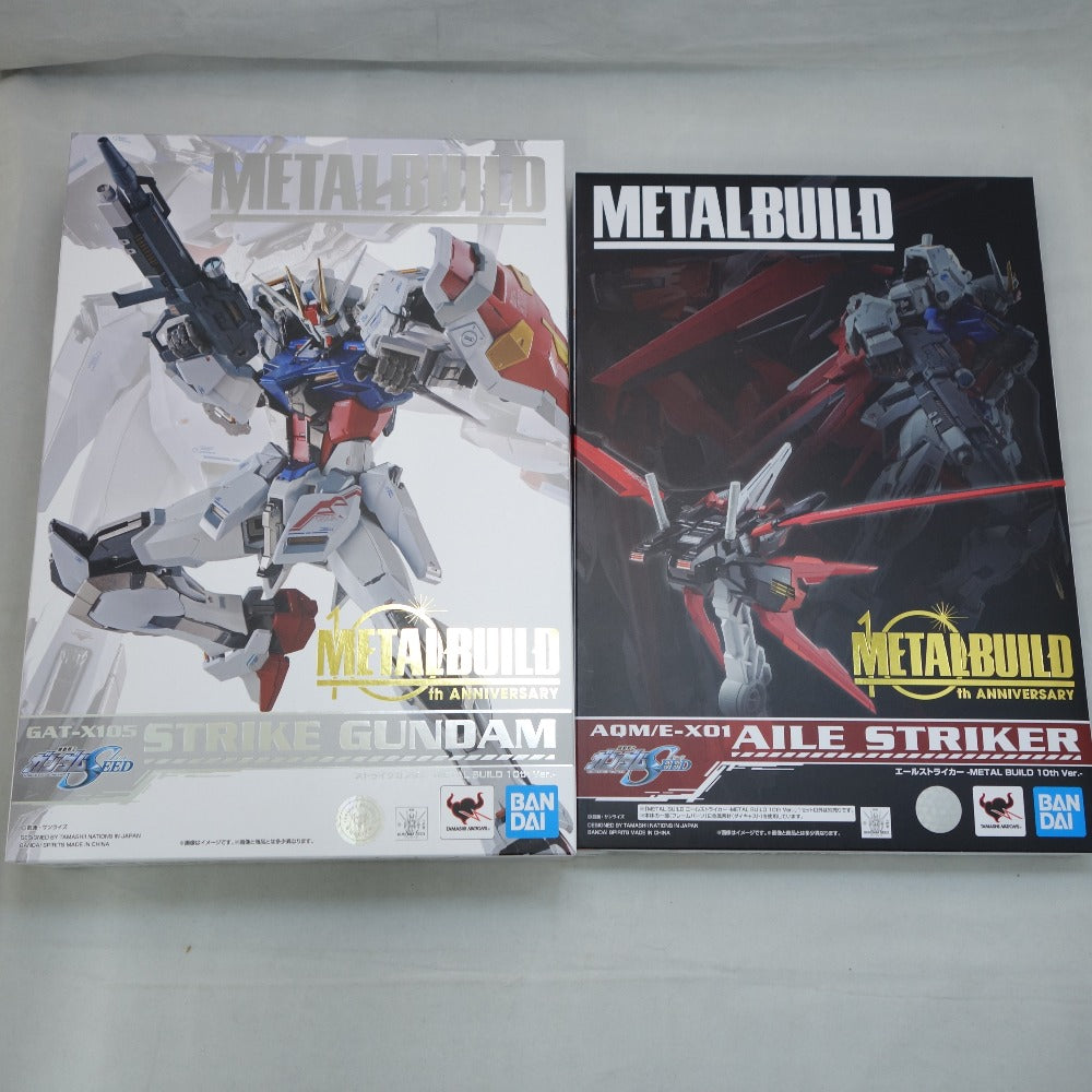 METAL BUILD ストライクガンダム -METAL BUILD 10th Ver.- + エールストライカー -METAL BUILD 10th  Ver.- 機動戦士ガンダムSEED BANDAI SPIRITS バンダイスピリッツ