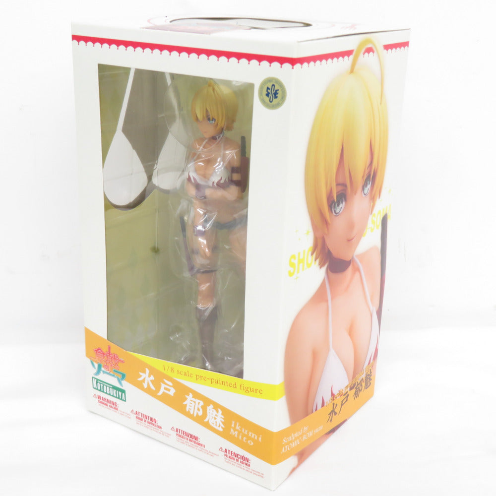 食戟のソーマ 水戸郁魅 1/8スケールPVC塗装済み完成品 KOTOBUKIYA コトブキヤ フィギュア 未開封品