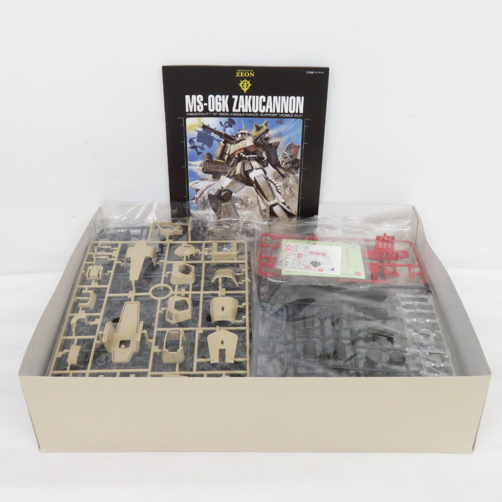 1/100 MG MS-06K ザク・キャノン「機動戦士機動戦士ガンダム MSV」 BANDAI バンダイ プラモデル 美品
