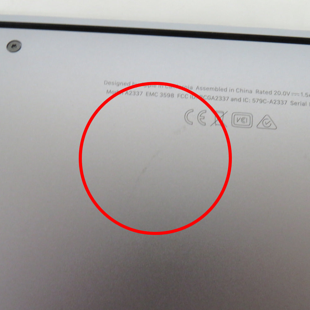 Apple Mac MacBook Air マックブックエアー 13インチ 2020 スペースグレイ M1/8G/256GB MGN63J/A