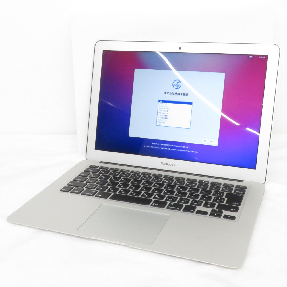 Apple Mac MacBook Air (マックブックエアー) 13インチ 2017 スペースグレイ Core i5-5350U 8GB SSD256GB MQD42J/A
