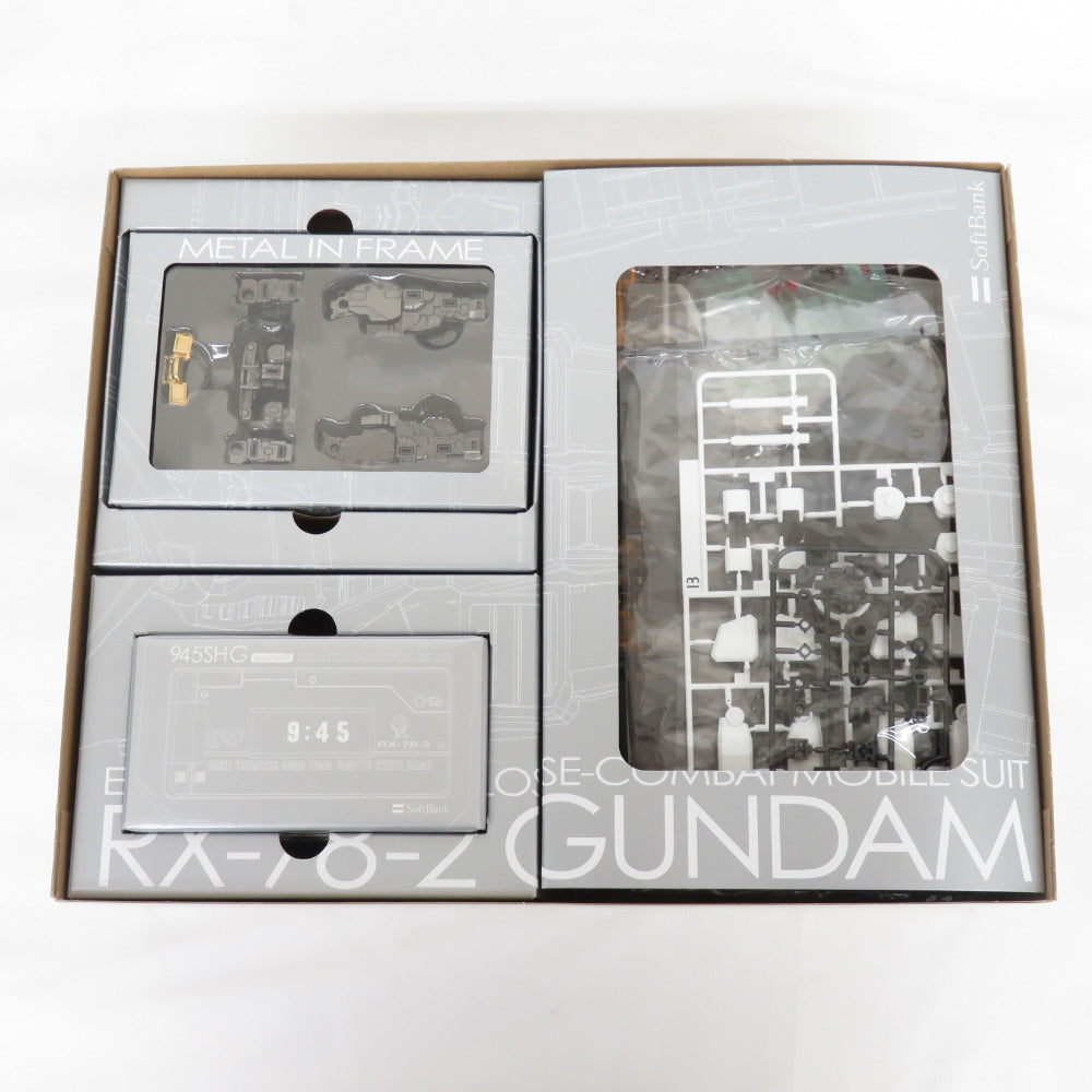 1/100 MG RX-78-2 ガンダム メタルインフレーム 機動戦士ガンダム 945SH G Ver.GP30th 携帯電話欠品 外箱イタミ 未組立品 BANDAI バンダイ プラモデル