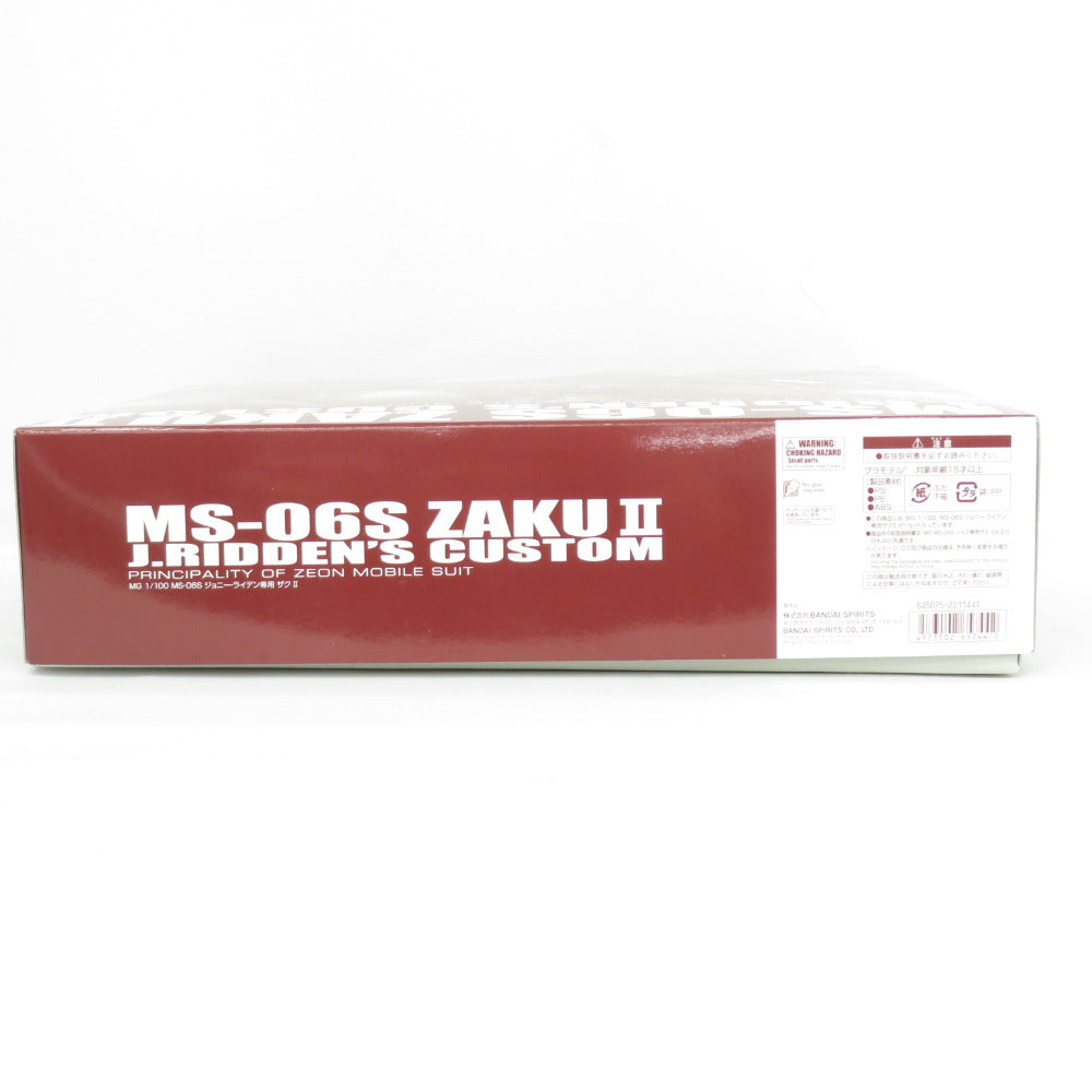 1/100 MG MS-06S ジョニー・ライデン専用ザクII 機動戦士ガンダム MSV-R プレミアムバンダイ限定 未組立品 BANDAI SPIRITS バンダイスピリッツ プラモデル