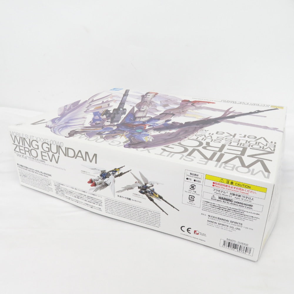 MG 新機動戦記ガンダムW Endless Waltz ウイングガンダムゼロEW Ver.Ka 1/100スケール 未組立 BANDAI バンダイ  プラモデル 美品