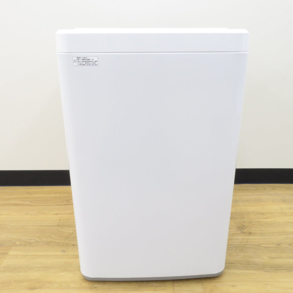 maxzen マクスゼン 全自動洗濯機 JW60WP01WH 6.0kg 2021年製 ホワイト 