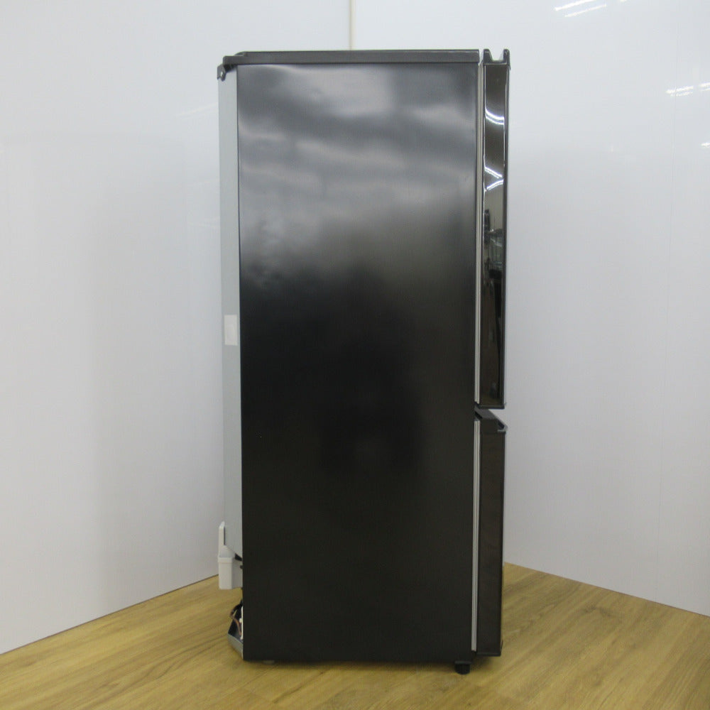 MITSUBISHI ミツビシ 冷蔵庫 146L 2ドア MR-P15E-B サファイアブラック 2020年製 一人暮らし 洗浄・除菌済み