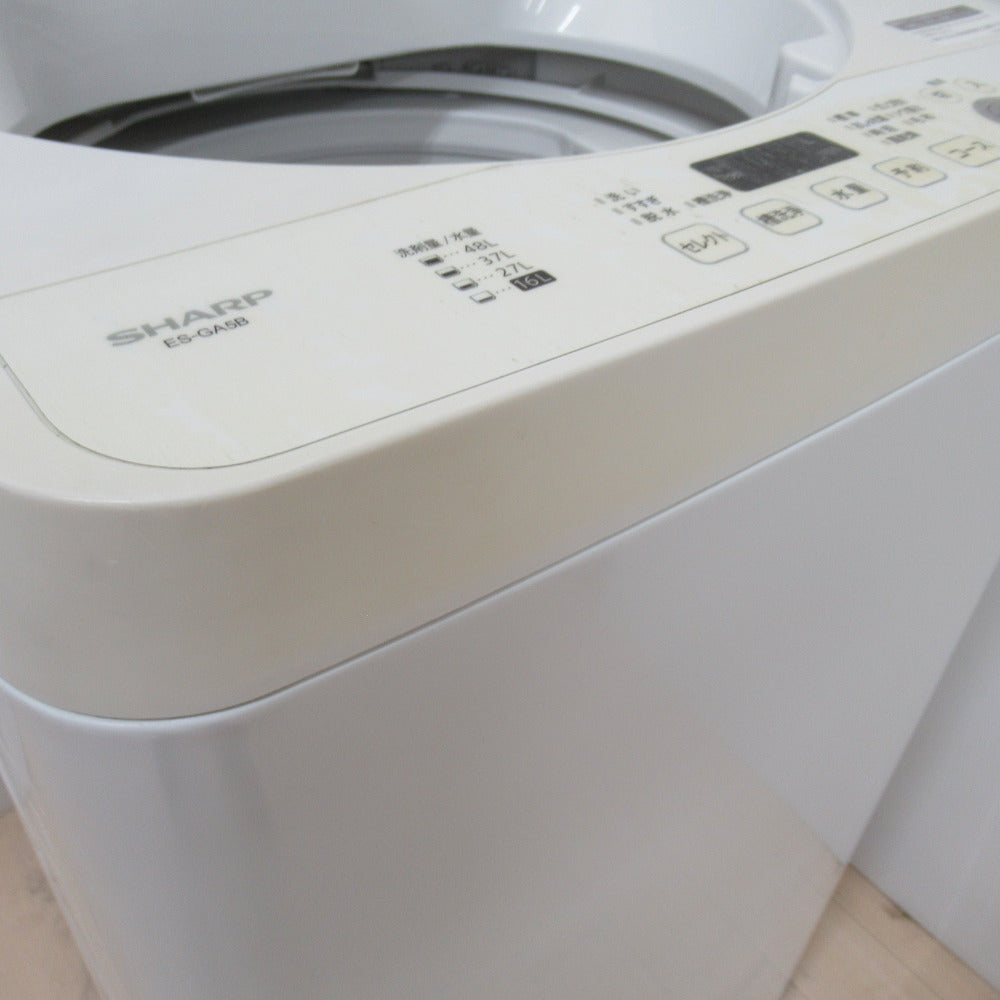 SHARP シャープ 全自動洗濯機 5.5kg ES-GA5B 送風・簡易乾燥 2018年製 