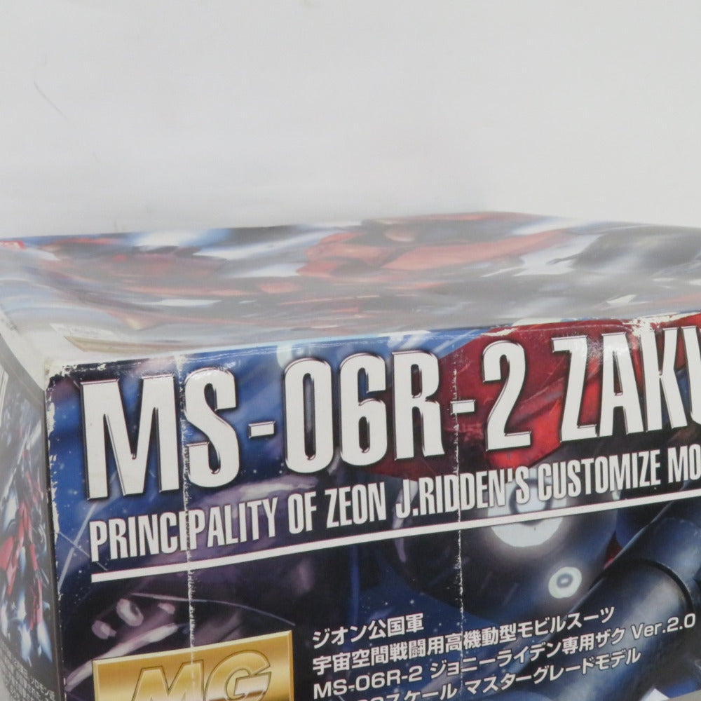 1/100 MG MS-06R-2 高機動型ザクII ジョニー・ライデン専用機 Ver.2.0 「機動戦士ガンダム」 BANDAI バンダイ プラモデル 美品