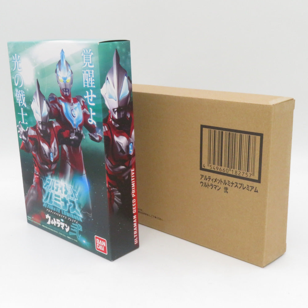 アルティメットルミナス プレミアム ウルトラマン弐 輸送箱付き BANDAI バンダイ フィギュア 未開封品