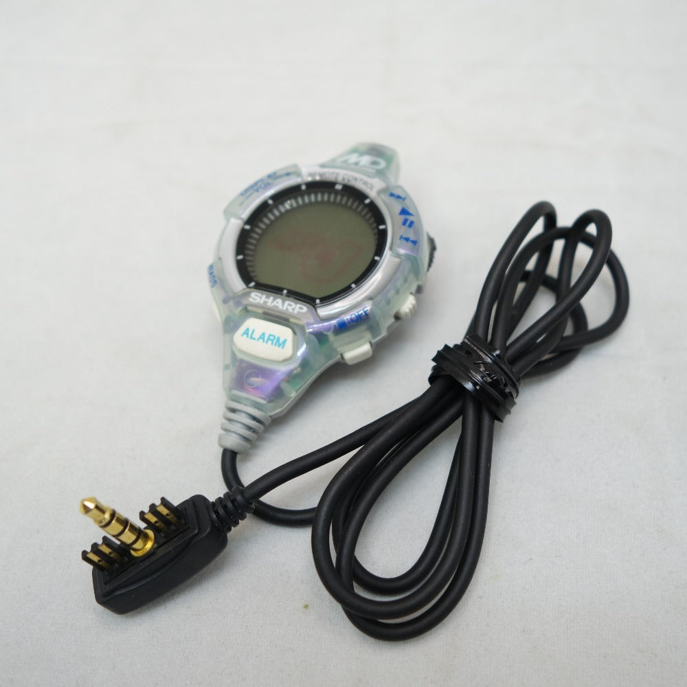 ジャンク品 SHARP (シャープ) オーディオ機器 MDポータブルレコーダー MD-MS722 ジャンク