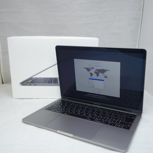 Apple Mac MacBook Pro (マックブックプロ) 13inch 2019 Thunderbolt 3ポート ×2 スペースグレイ A2159 i5メモリ8GB SSD256GB TouchBar MUHP2J/A