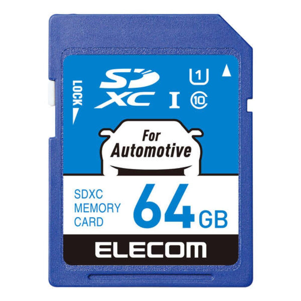 未開封品 ELECOM (エレコム) カーナビ向け SDXCメモリカード 64GB Class10 UHS-I MF-DRSDGU11シリーズ MF-DRSD064GU11