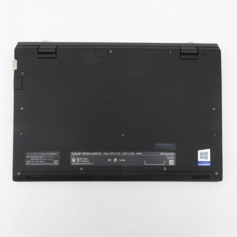 VAIO Pro PF Notebook 11.6型 Core i5-8250U 1.60GHz メモリ8GB SSD256GB 法人モデル VFPF11C11N バイオプロ ノートパソコン