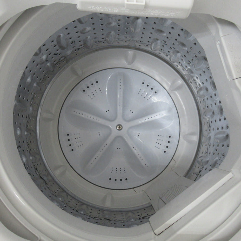 YAMADA SELECT全自動電気洗濯機 6.0Kg YWM-T60H1 2021年製 簡易乾燥機能付 一人暮らし 洗浄・除菌済み
