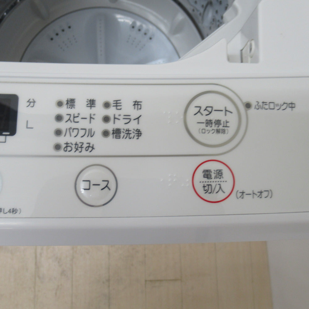 YAMADA SELECT全自動電気洗濯機 6.0Kg YWM-T60H1 2021年製 簡易乾燥機能付 一人暮らし 洗浄・除菌済み