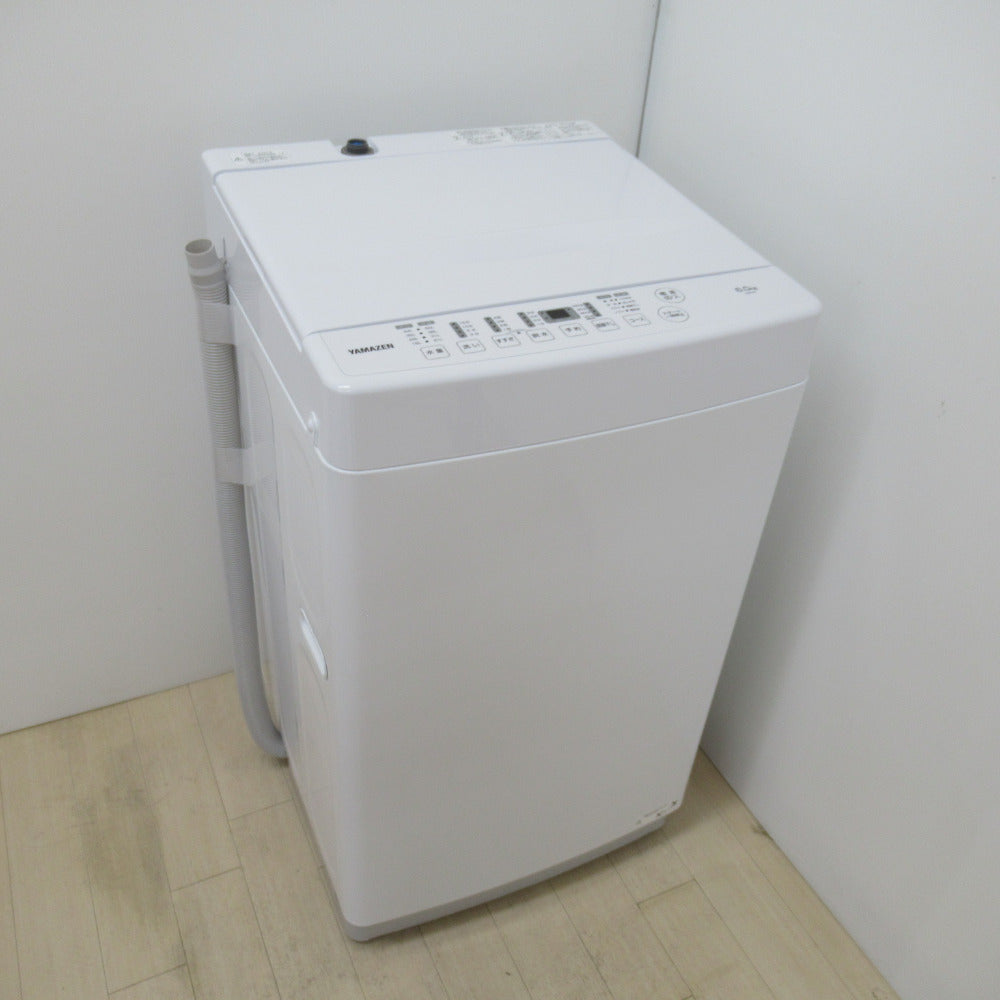 山善 ヤマゼン 全自動洗濯機 6.0kg YWM-60 2023年製 ホワイト 