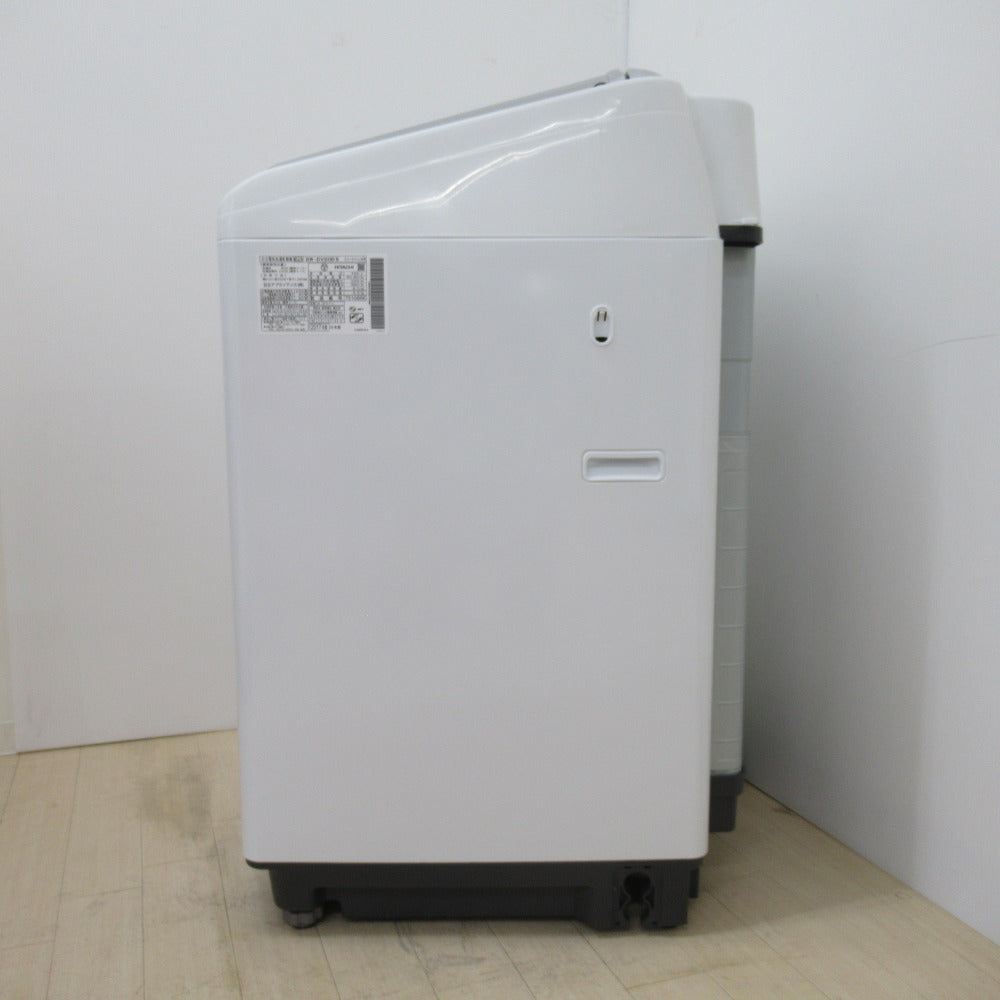 HITACHI 日立 全自動洗濯乾燥機 8.0kg ビートウォッシュ ホワイト BW-DV80B 2017年製 洗浄・除菌済み