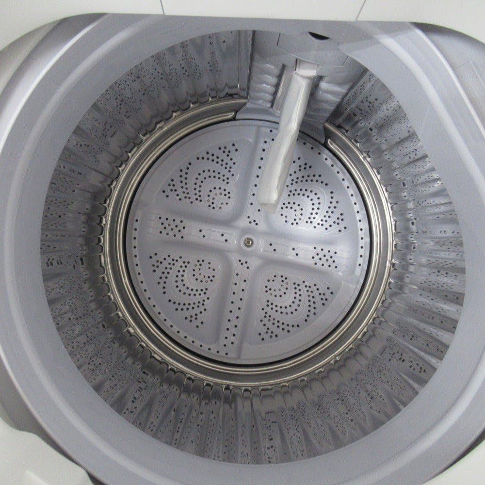 SHARP シャープ 全自動電気洗濯機 ES-GE7C 7.0kg 2019年製 ホワイト 簡易乾燥機能付 一人暮らし 洗浄・除菌済み