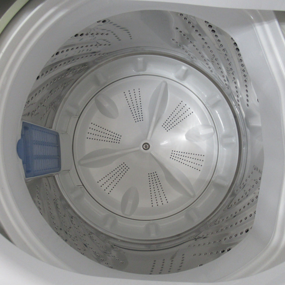Panasonic パナソニック 全自動電気洗濯機 NA-F60B12 6.0kg 2019年製 簡易乾燥機能付 シルバー 一人暮らし 洗浄・除菌済み