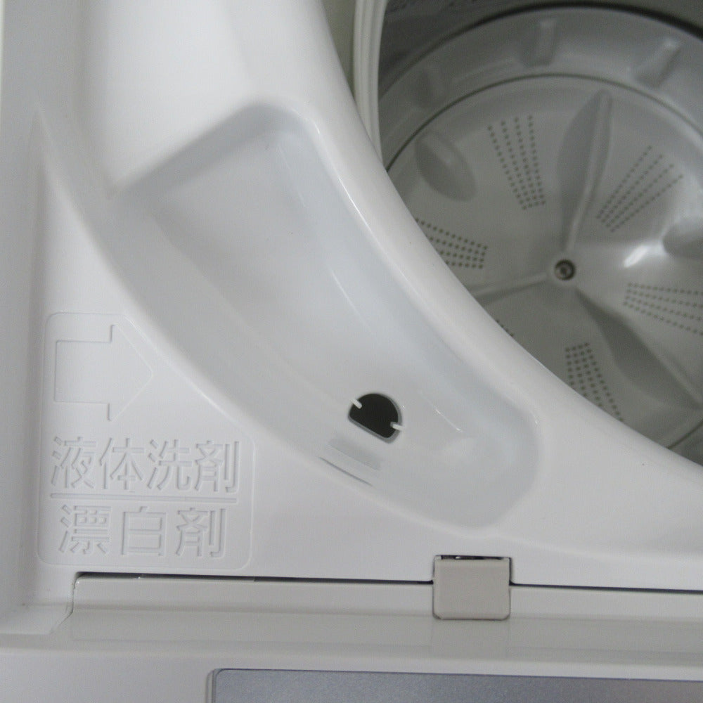 Panasonic パナソニック 全自動電気洗濯機 NA-F60B12 6.0kg 2019年製 簡易乾燥機能付 シルバー 一人暮らし 洗浄・除菌済み