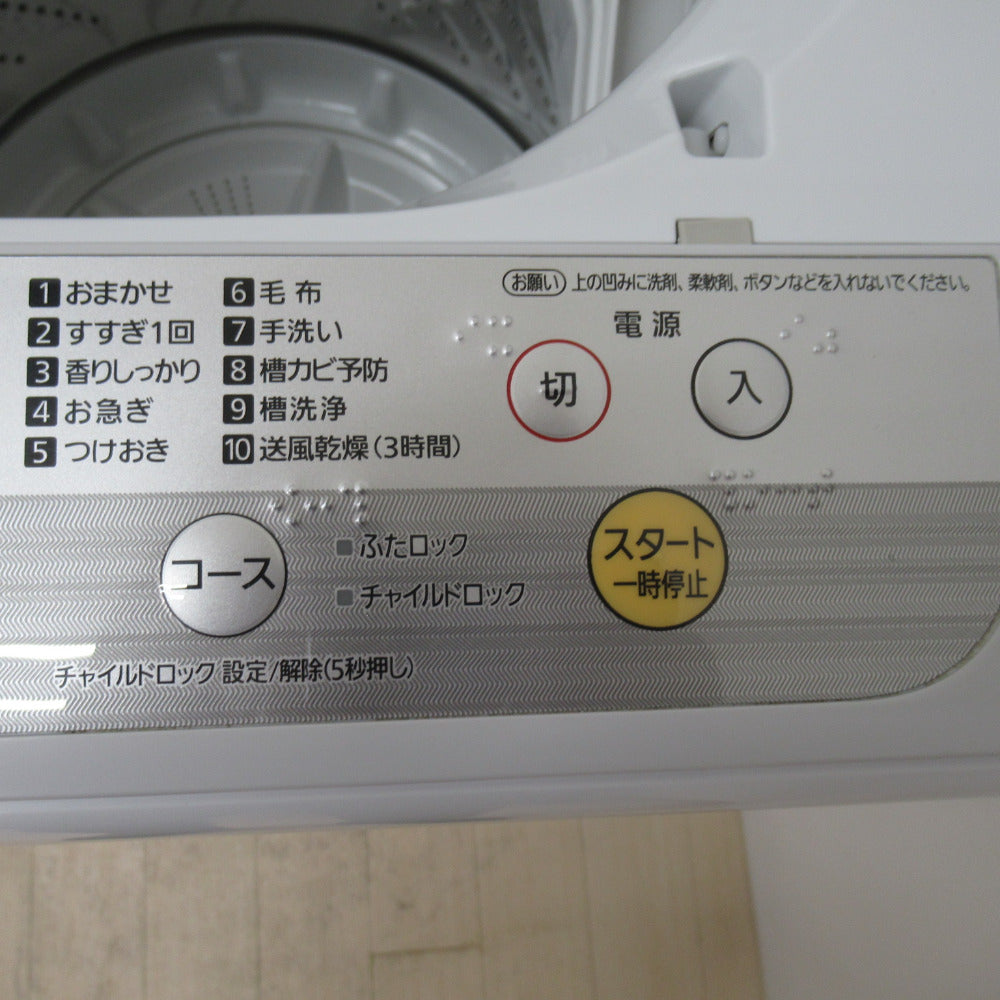 Panasonic パナソニック 全自動電気洗濯機 NA-F60B12 6.0kg 2019年製 