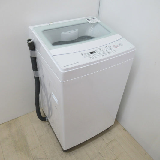 NITORI ニトリ 全自動電気洗濯機 NTR-60 6.0kg 2019年製 ホワイト 簡易乾燥機能付 一人暮らし 洗浄・除菌済み