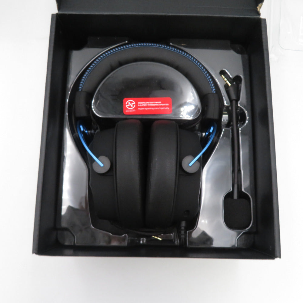 HyperX Cloud Alpha S 7.1サラウンドサウンド ゲーミング ヘッドセット 有線 HX-HSCAS-BL/WW ゲーム周辺機器 美品