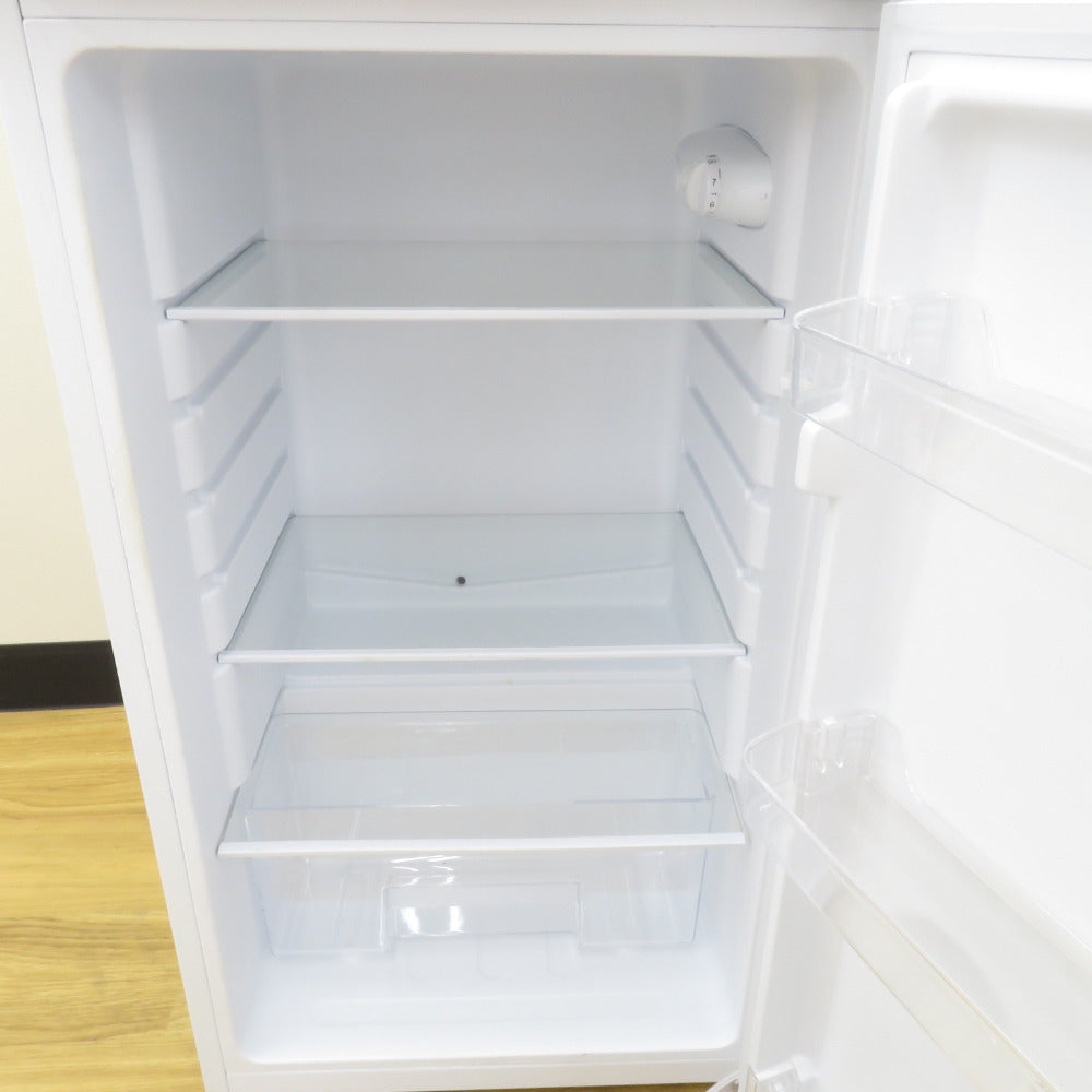 maxzen マクスゼン 冷蔵庫 直冷式 138L 2ドア JR138ML01WH ホワイト 