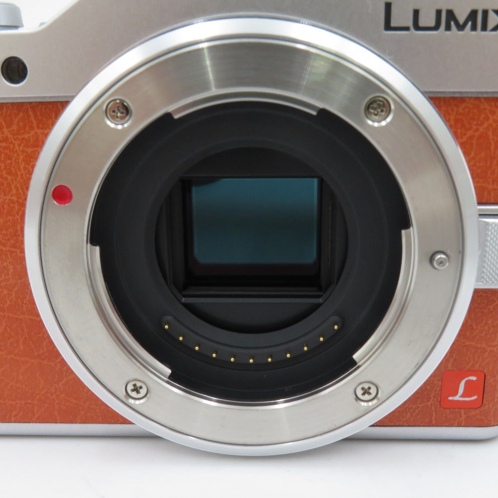 パナソニック LUMIX (ルミックス) デジタルカメラ ミラーレス一眼カメラ レンズ1個付 オレンジ 有効画素数約1600万画素 DC-GF9  ｜コンプオフ プラス – コンプオフプラス 公式ショップ