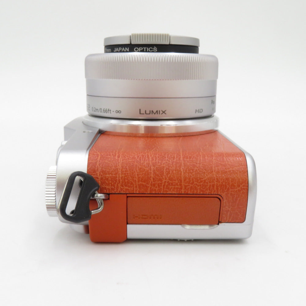 パナソニック LUMIX (ルミックス) デジタルカメラ ミラーレス一眼カメラ レンズ1個付 オレンジ 有効画素数約1600万画素 DC-GF9  ｜コンプオフ プラス – コンプオフプラス 公式ショップ