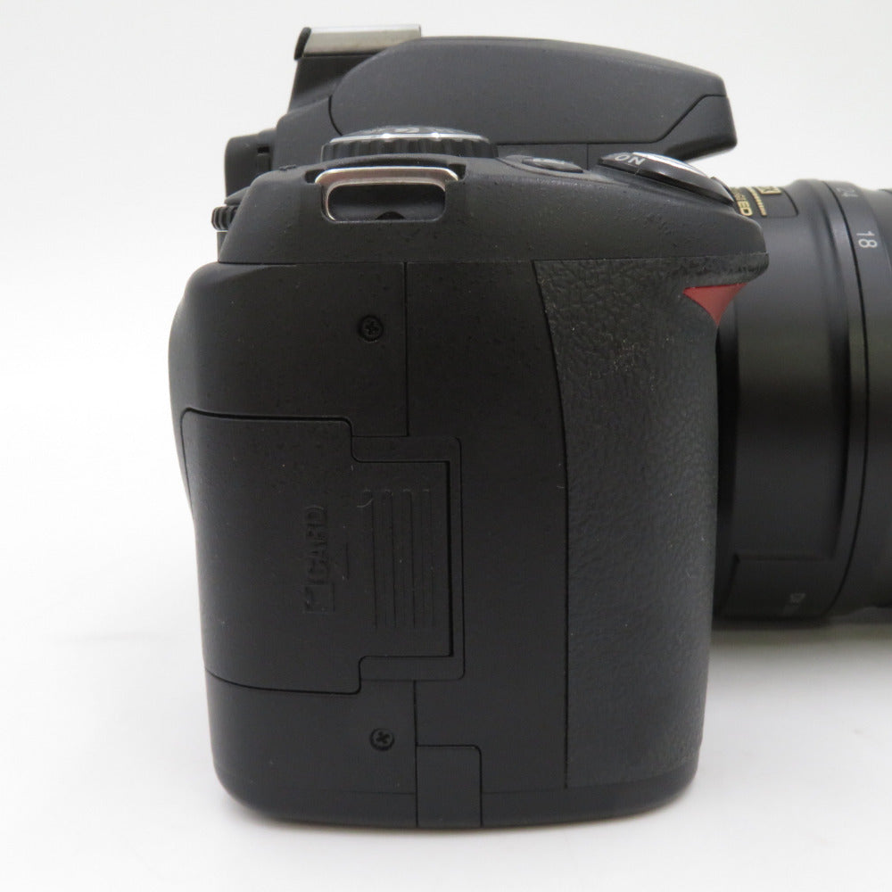 Nikon (ニコン) デジタルカメラ D40 デジタル一眼レフカメラ ダブルズームキット ブラック 有効画素数約610万画素
