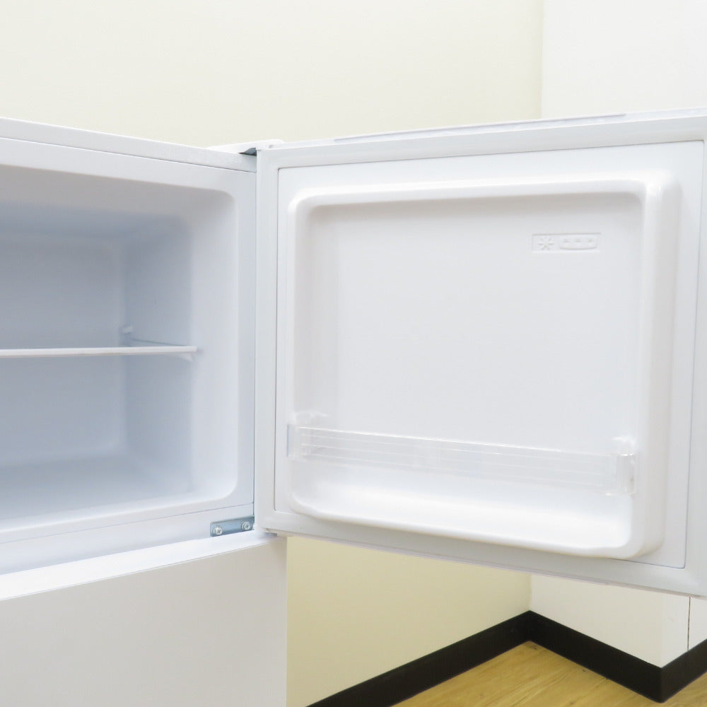 maxzen マクスゼン 冷蔵庫 直冷式 138L 2ドア JR138ML01WH 2023年製 ホワイト 一人暮らし 洗浄・除菌済み