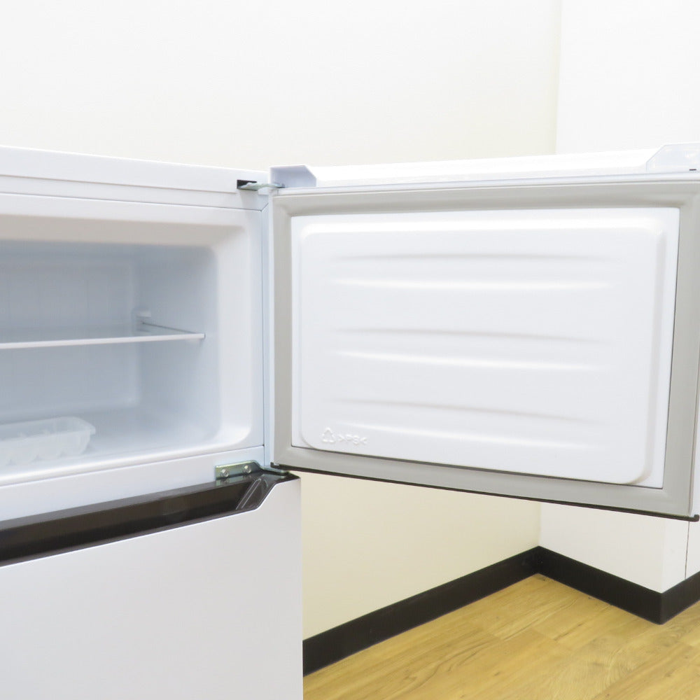 Hisence ハイセンス 冷蔵庫 直冷式 120L 2ドア HR-B12C ホワイト 2021年製 一人暮らし 洗浄・除菌済み