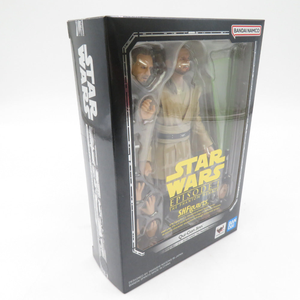 スター・ウォーズ エピソード1 / ファントム・メナス 「クワイ＝ガン・ジン」 S.H.Figuarts エスエイチ フィギュアーツ フィギュア 未開封品
