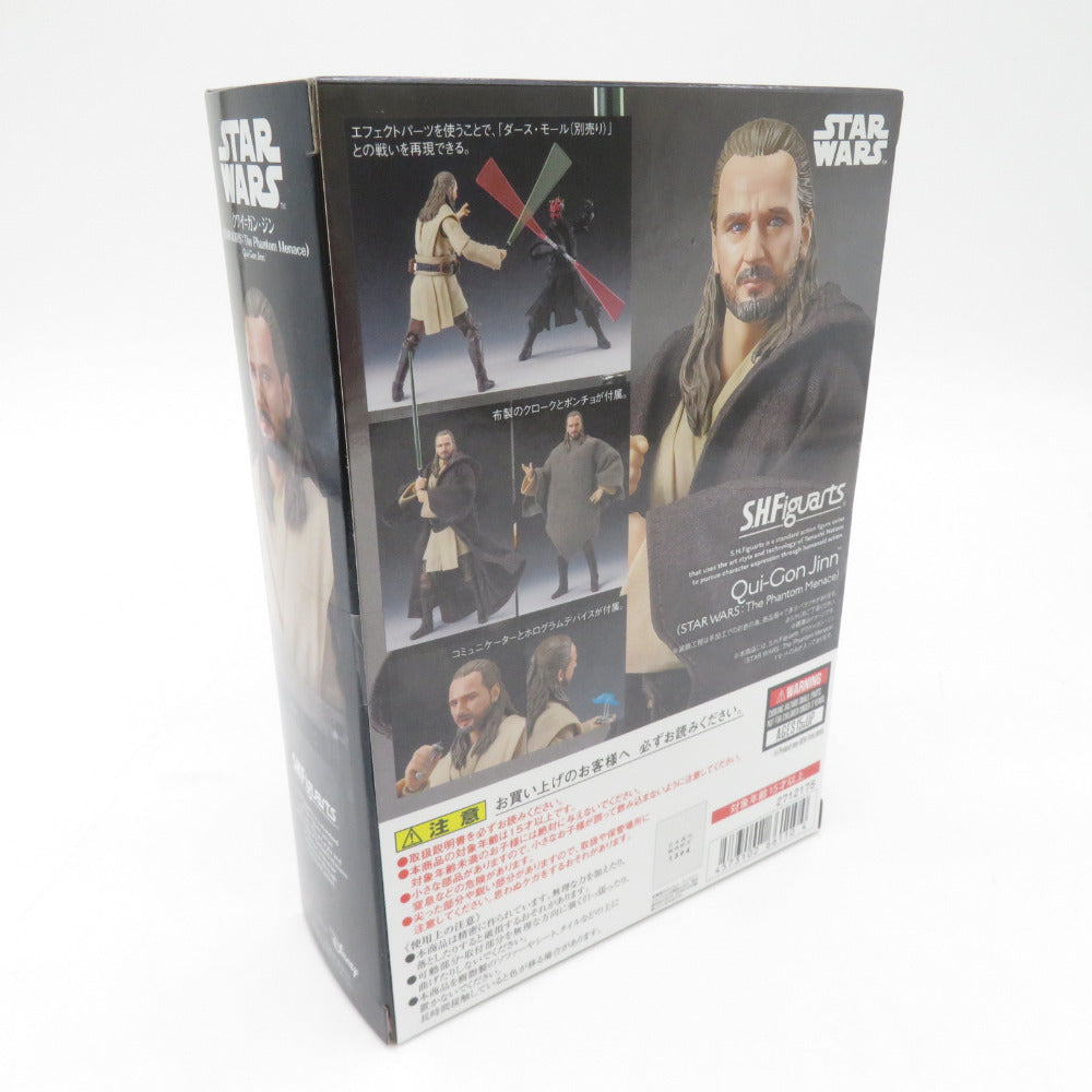 スター・ウォーズ エピソード1 / ファントム・メナス 「クワイ＝ガン・ジン」 S.H.Figuarts エスエイチ フィギュアーツ フィギュア 未開封品
