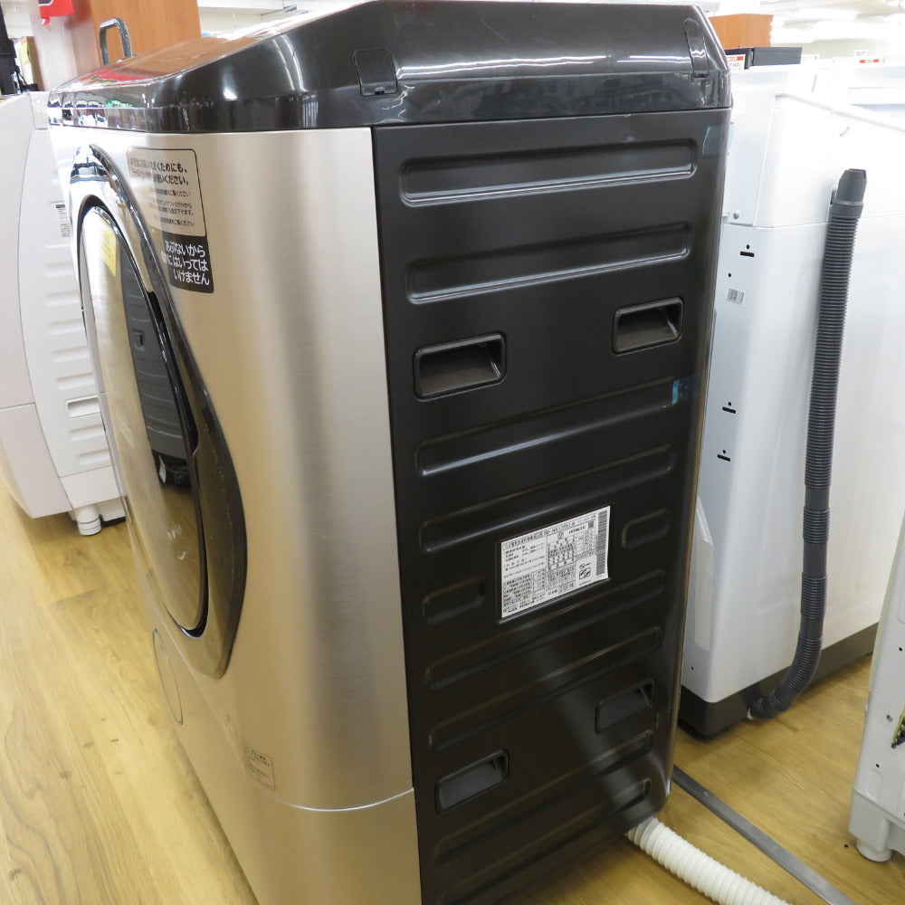 HITACHI 日立 ビッグドラム ドラム式洗濯乾燥機 12kg 左開き BD-NX120EL 2020年式 ヒートリサイクル 風アイロン ステンレスシャンパン