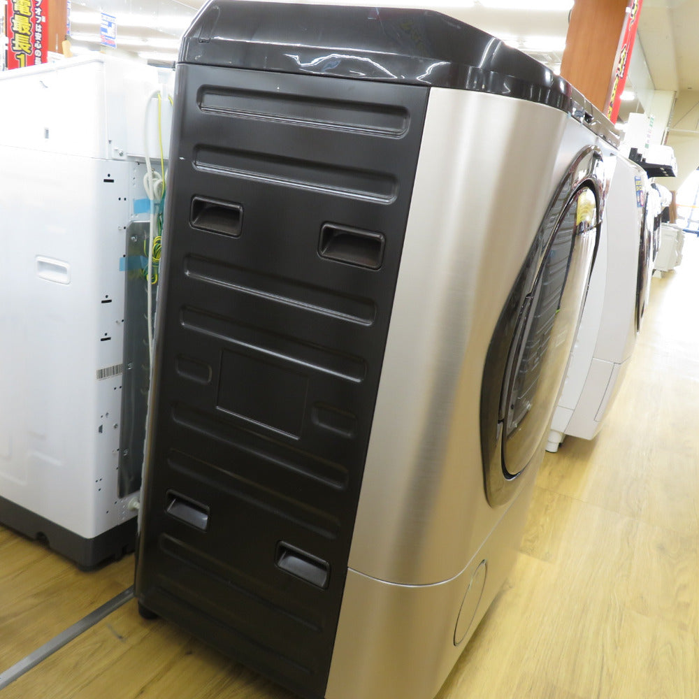HITACHI 日立 ビッグドラム ドラム式洗濯乾燥機 12kg 左開き BD-NX120EL 2020年式 ヒートリサイクル 風アイロン ステンレスシャンパン
