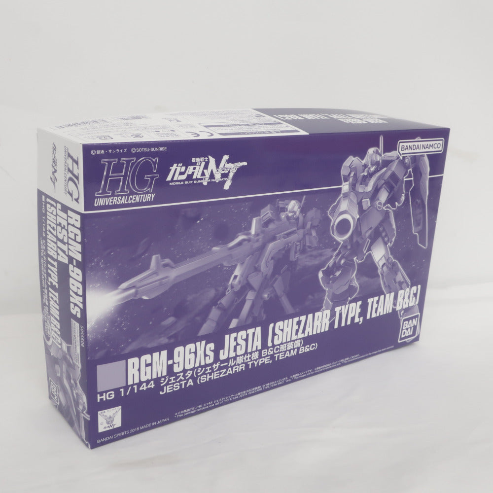 BANDAI HG 1/144 ジェスタ(シェザール隊仕様 B＆C班装備) 機動戦士ガンダムNT 未組立品 バンダイ プラモデル