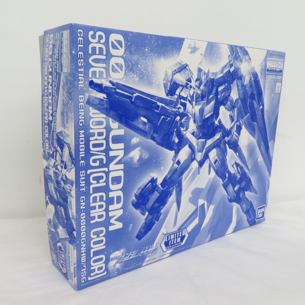 BANDAI MG 1/100 ダブルオーガンダム セブンソード/G[クリアカラー] 機動戦士ガンダム00V戦記 未組立品 バンダイ プラモデル