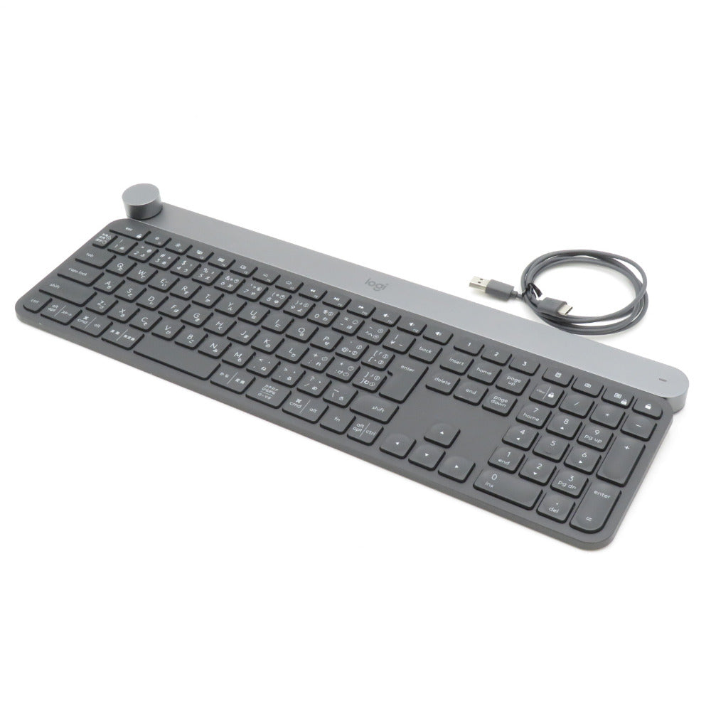 logicool (ロジクール) CRAFT ワイヤレスキーボード 無線 レシーバー不備あり Bluetooth接続のみ使用可能 KX1000s