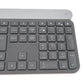 logicool (ロジクール) CRAFT ワイヤレスキーボード 無線 レシーバー不備あり Bluetooth接続のみ使用可能 KX1000s