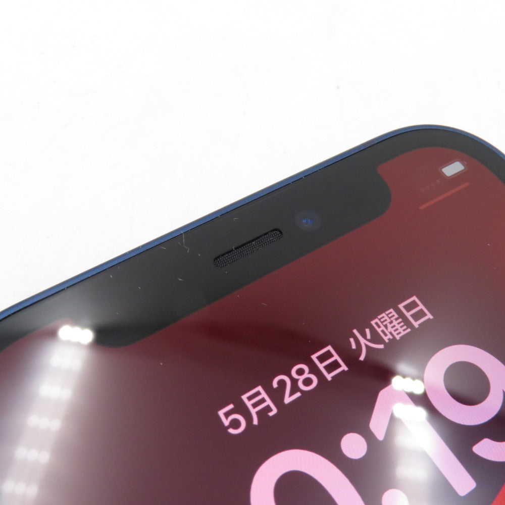 docomo版 iPhone 12 mini 128GB ブルー SIMロックあり ネットワーク