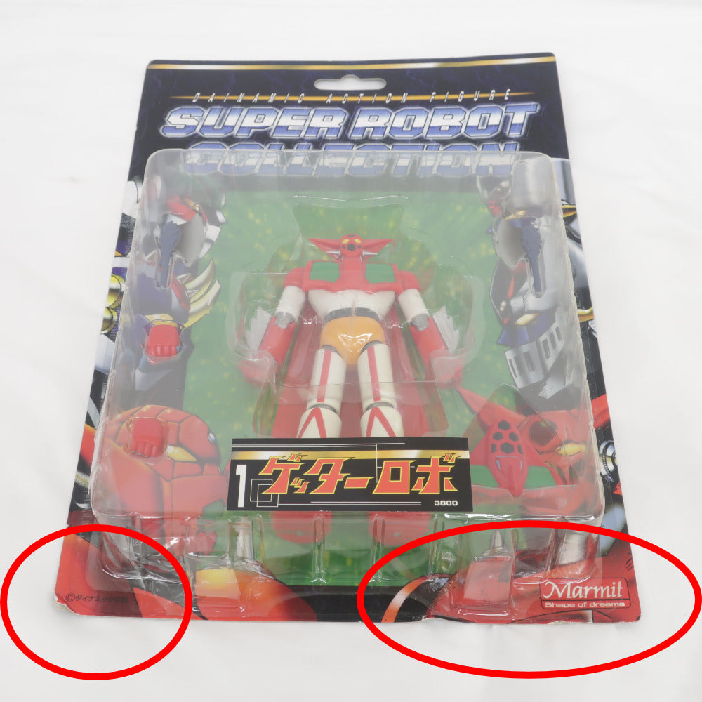 Marmit ゲッターロボ ダイナミックアクションフィギュア スーパーロボットコレクション 台紙イタミ有 未開封品 マーミット フィギュア