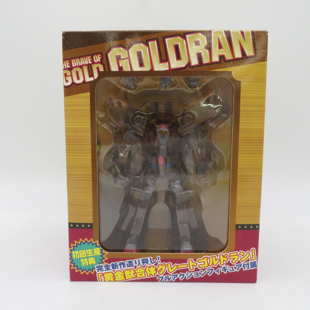 BANDAI 黄金獣合体グレートゴルドラン 黄金勇者ゴルドラン DVD初回特典フィギュアのみ 外箱傷み有 ブリスター未開封品バンダイ フィギュア