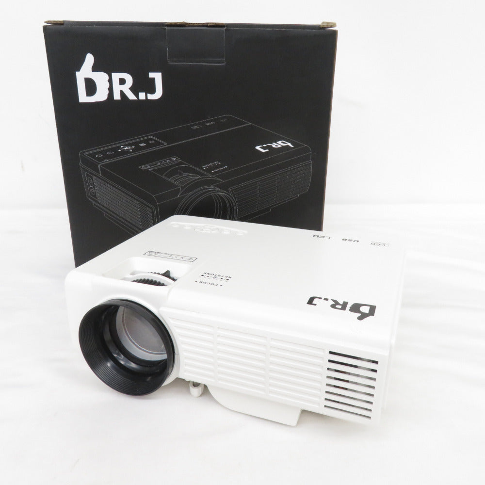 DR.J LED 小型プロジェクター HI-05 ホワイト