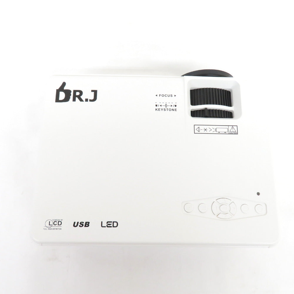 DR.J LED 小型プロジェクター HI-05 ホワイト